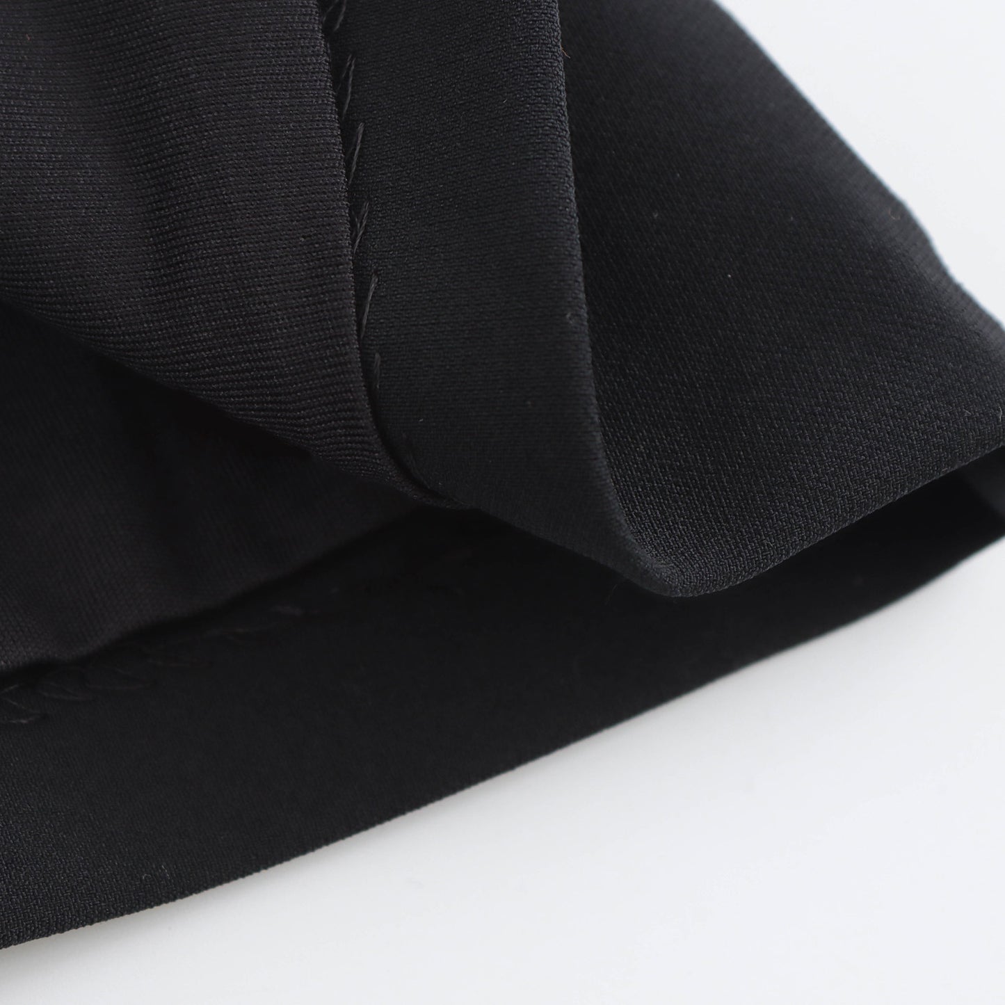 Cami Tops - Pleated Slim-fit Square Collar Sleeveless Small Top