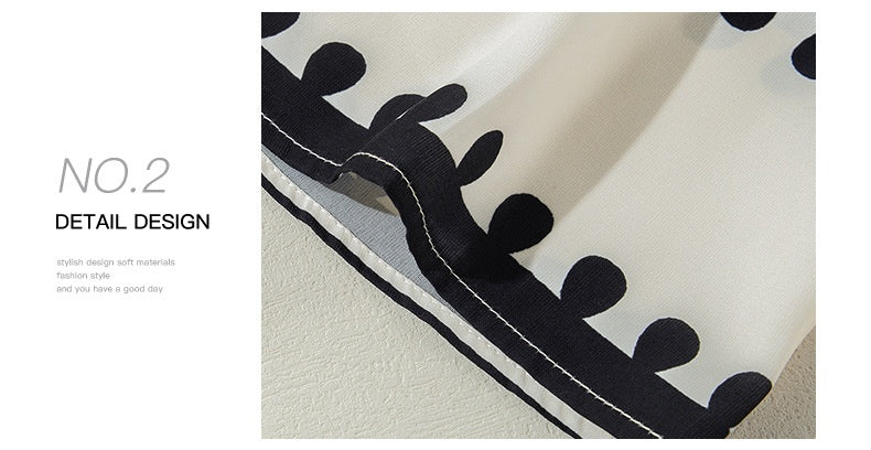 Casual Dresses - Women's Robe Fashion Printed Elegant Lace-up Dress