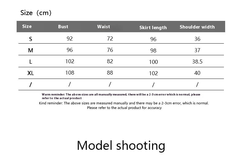 Elegant European And American Style Dress Waist One-step Skirt Short Sleeve Polyester