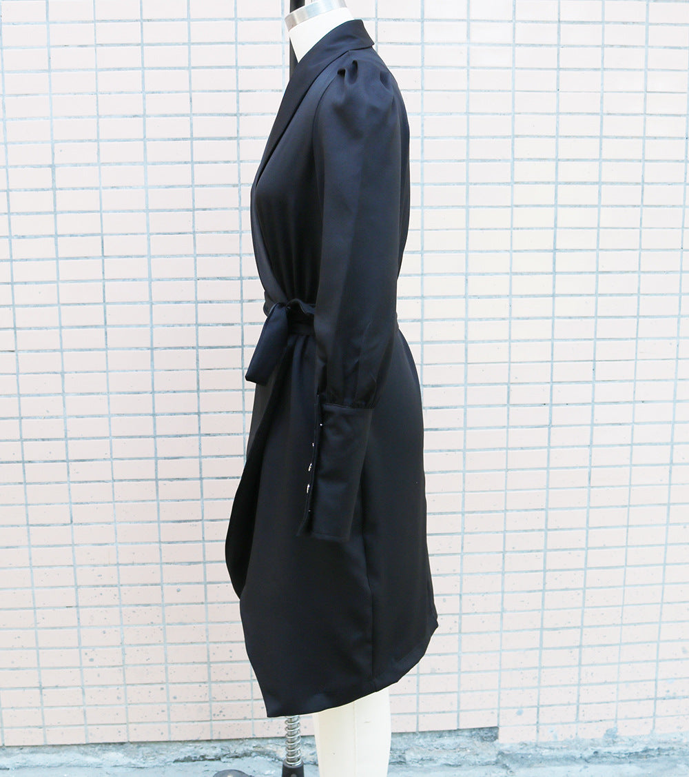 Long Sleeve Commuter Office Dress Women