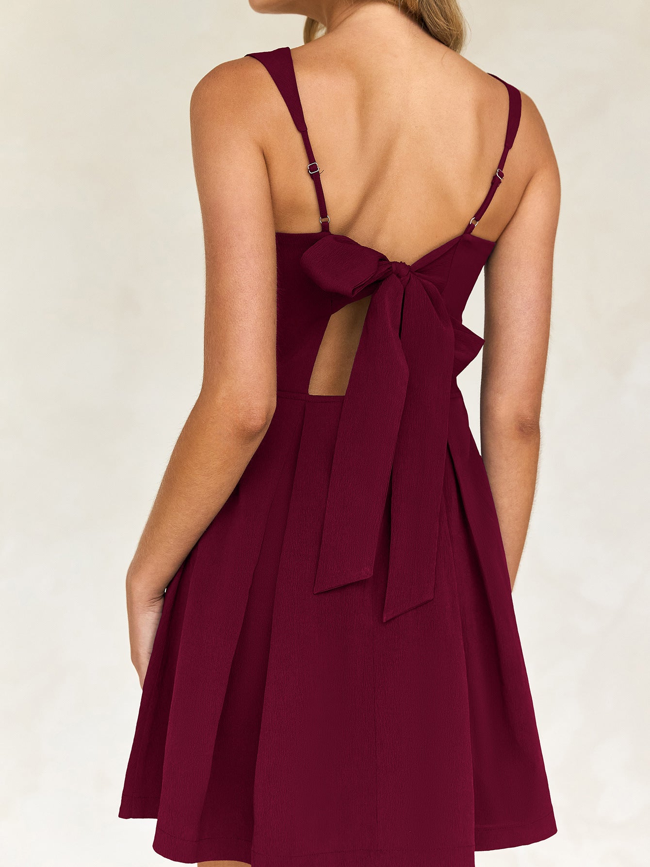 A-Line Dresses - Butterfly Lace-up The Dinner Party Sling Dress