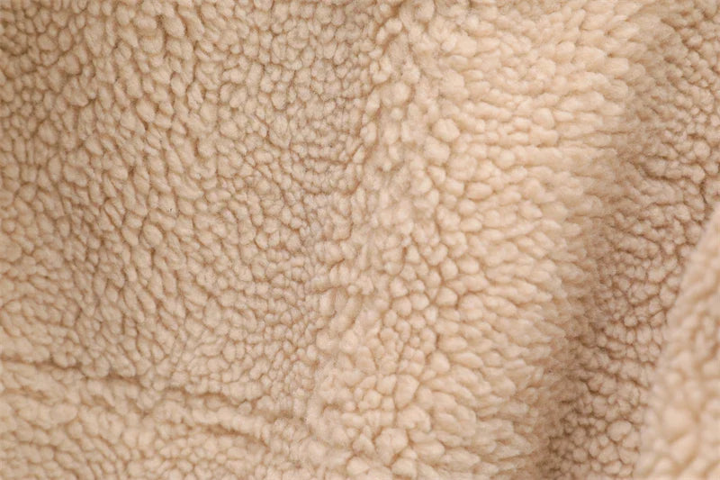 Aviator Jackets- Women Faux Leather Aviator Jacket with Sherpa Lining- - Pekosa Women Fashion