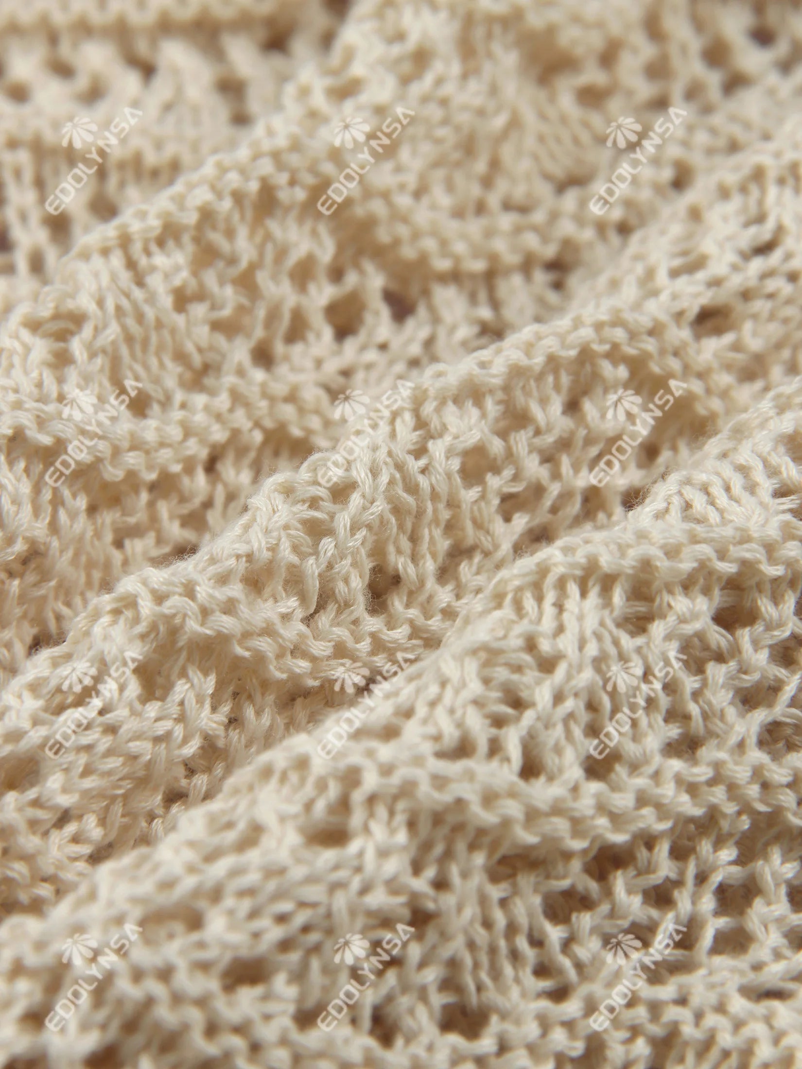 Beach Dresses - Knit Cover-Up Beach Dress with Belted Waist for Vacations