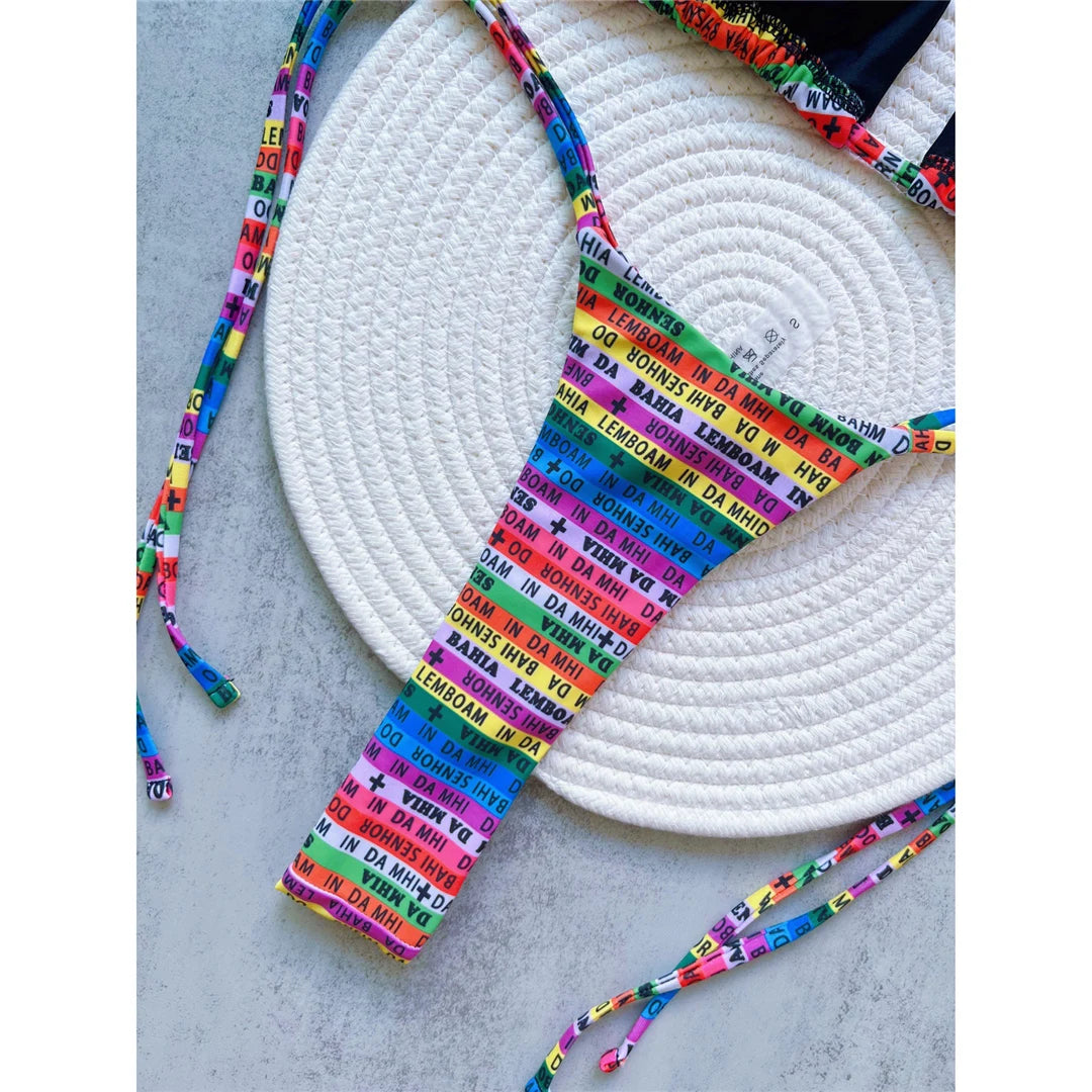 Bikinis - Vibrant 2-Piece Swimwear for Brazilian Sunbathing