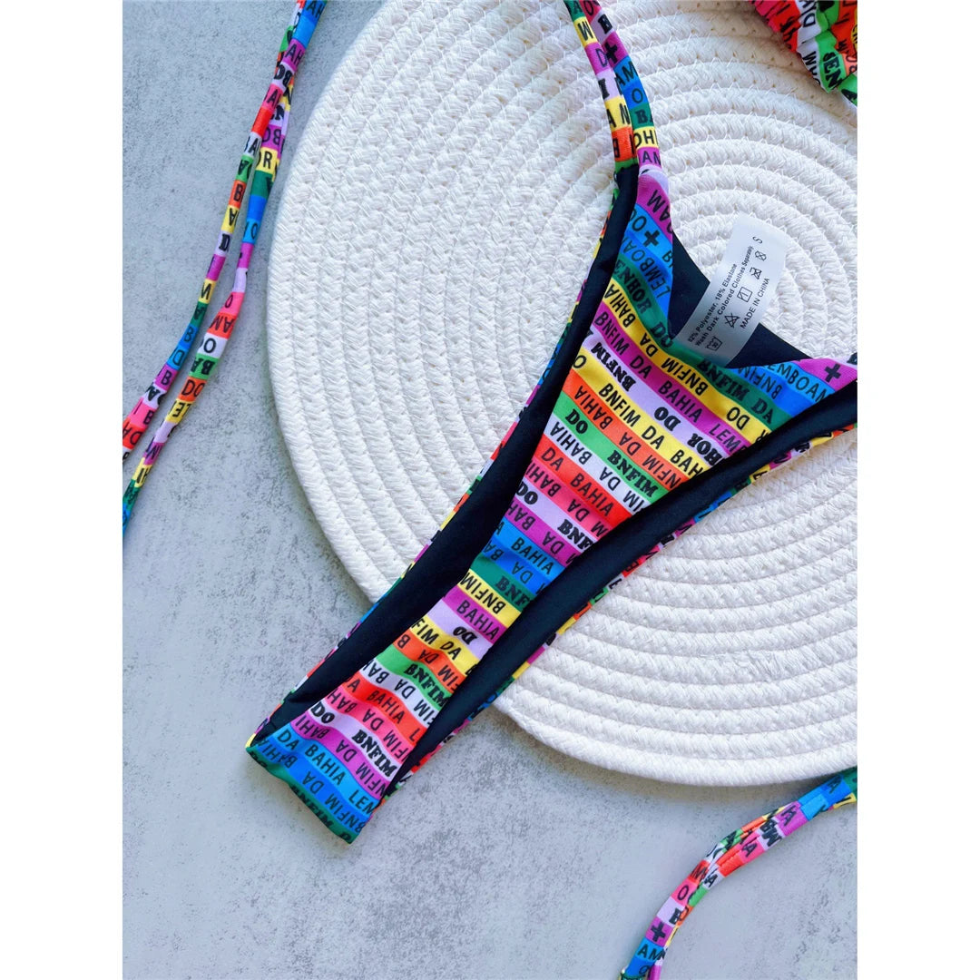Bikinis - Vibrant 2-Piece Swimwear for Brazilian Sunbathing