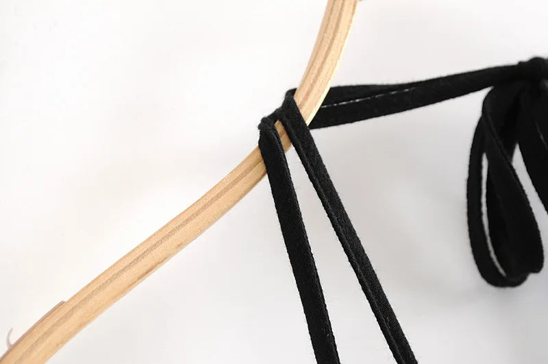 Cami Dresses - Summer Halter Neck Empire Dress for Festive Occasions