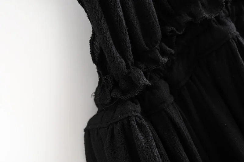 Cami Dresses - Summer Halter Neck Empire Dress for Festive Occasions