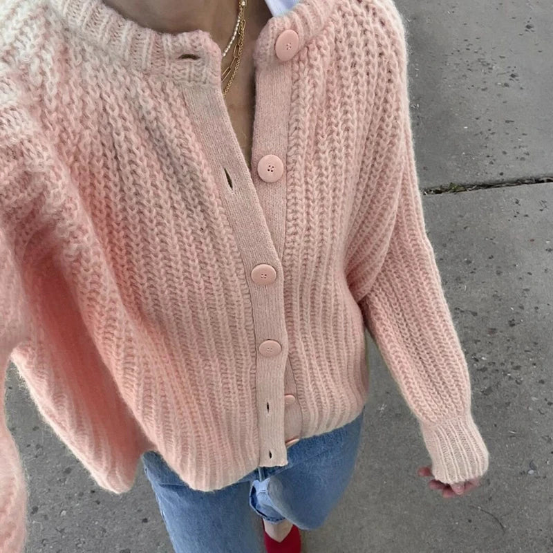 Cardigans - Women's Casual Knit Cardigan for Every Season
