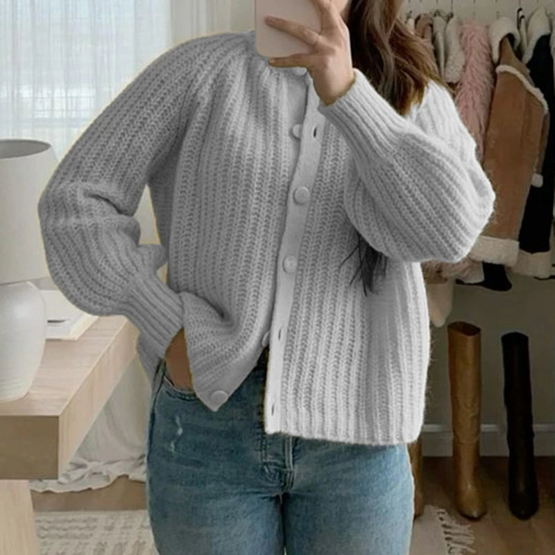 Cardigans - Women's Casual Knit Cardigan for Every Season