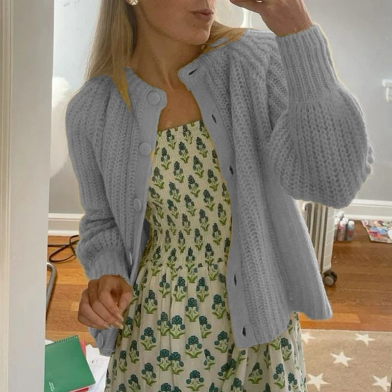 Cardigans - Women's Casual Knit Cardigan for Every Season