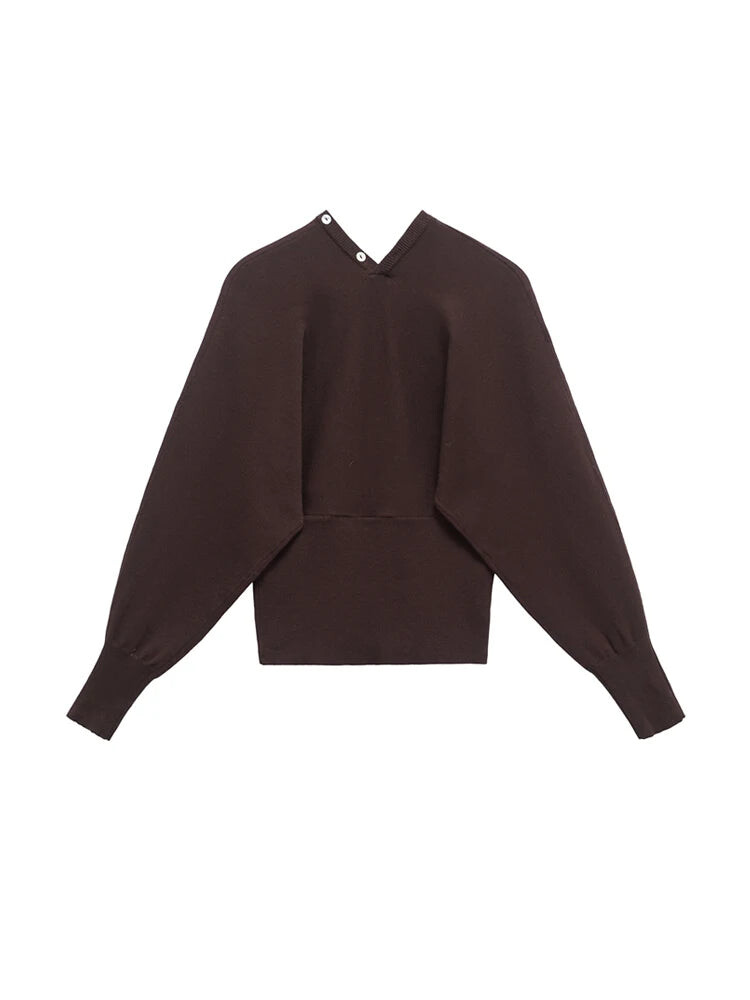 Cardigans - Casual V-neck Buttoned Cardigan for Versatile Outfits