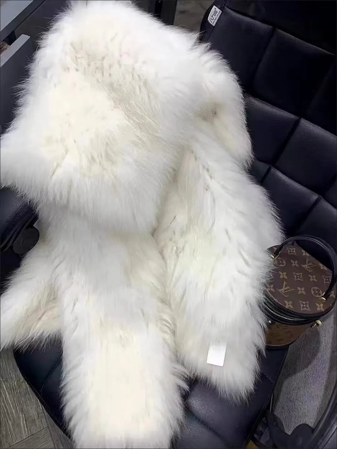 Coats - Women’s Luxurious Faux Fur Jacket for Winter Nights