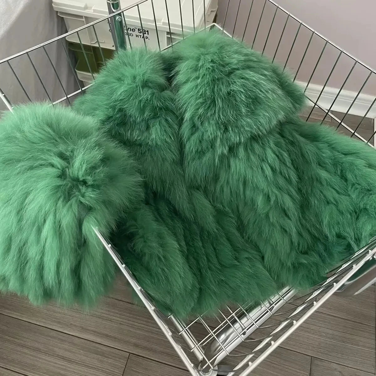 Coats - Women’s Luxurious Faux Fur Jacket for Winter Nights