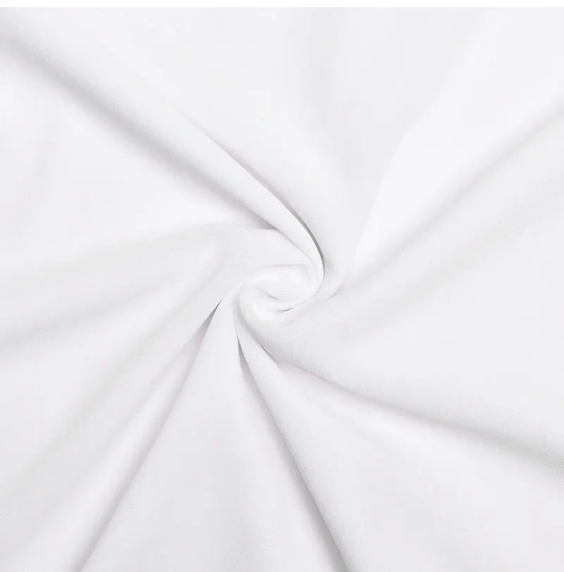 Cocktail Dresses- Reception Plunge Gown with High Slit Chiffon - Perfect Wedding Guest Attire- - Pekosa Women Fashion