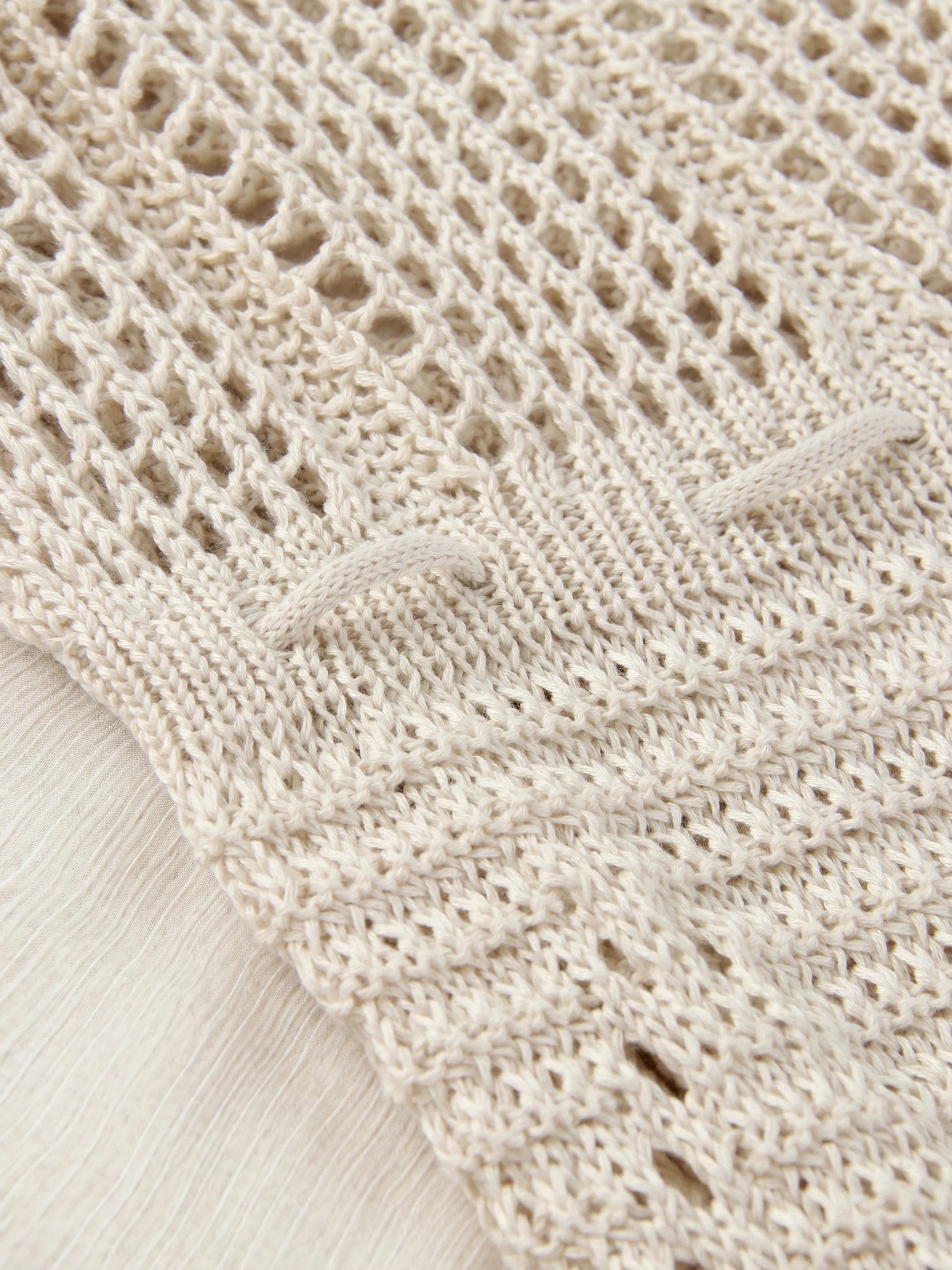 Cover up - Women's Beach Knit Cover-Up Lace-Up Beach Dress