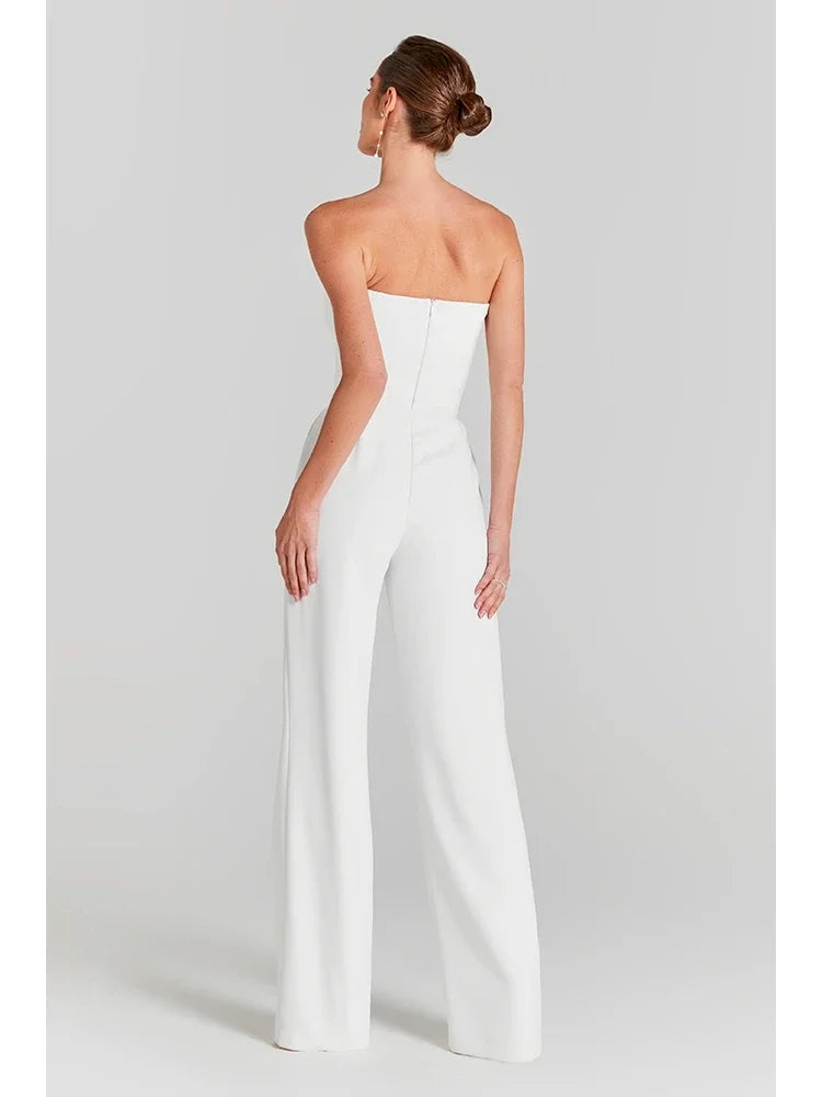 Elegant Jumpsuits - Pearls Bodysuit & Formal Jumpsuit for Women