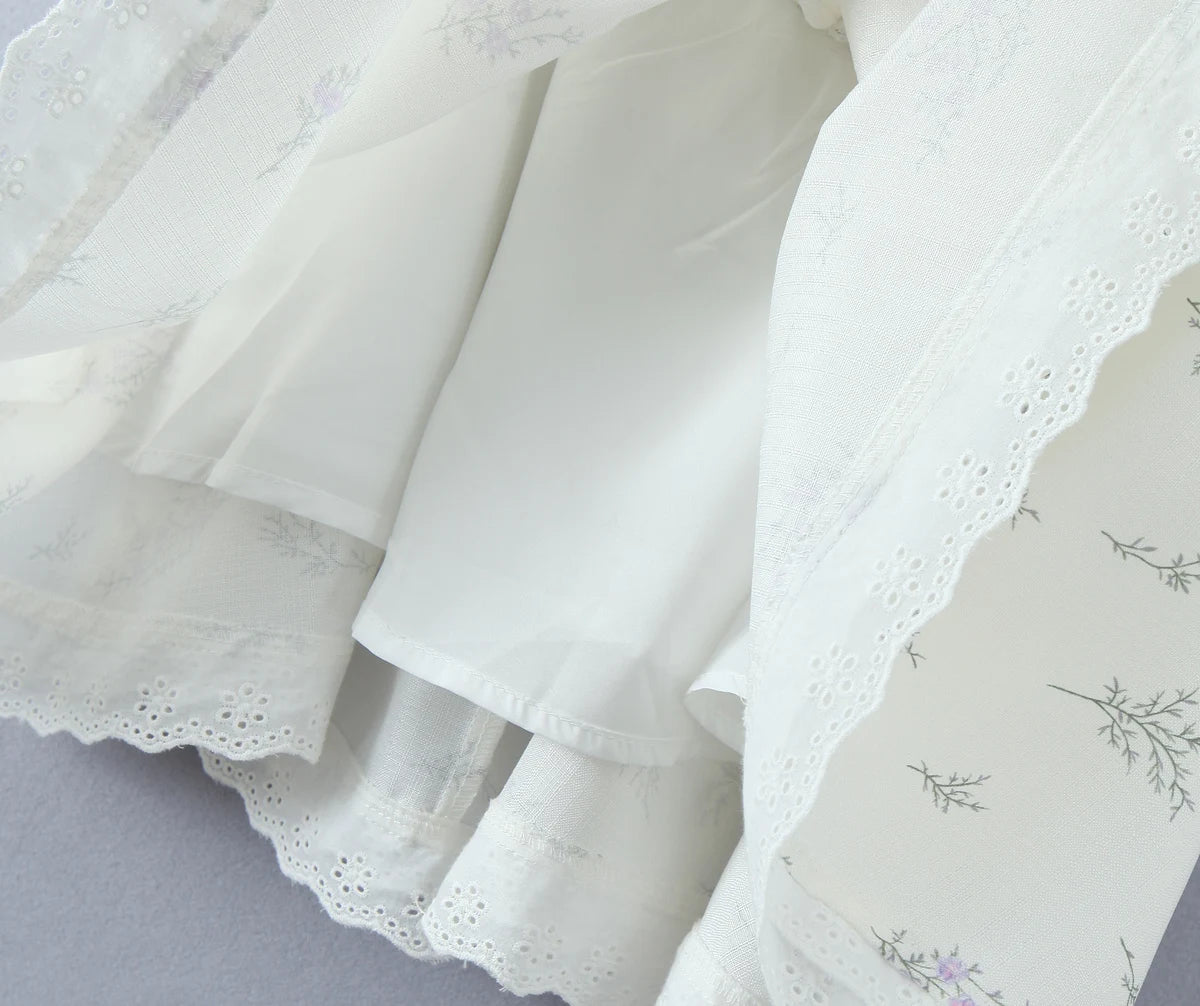 Fit and Flare Dresses - V-Neck Lace-Up Corset Dress for Summer Cocktails