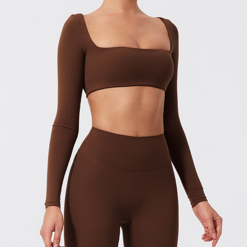 Fitness Sports Suits - Seamless Stretch Fitness Matching Set for Indoors & Outdoors