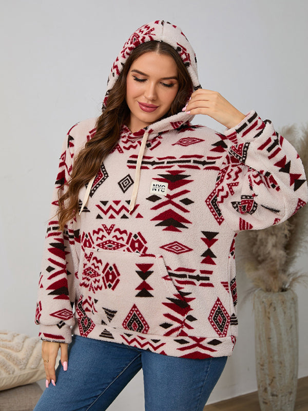 Fleece Hoodies - Cozy Plush Fleece Women's Hoodie