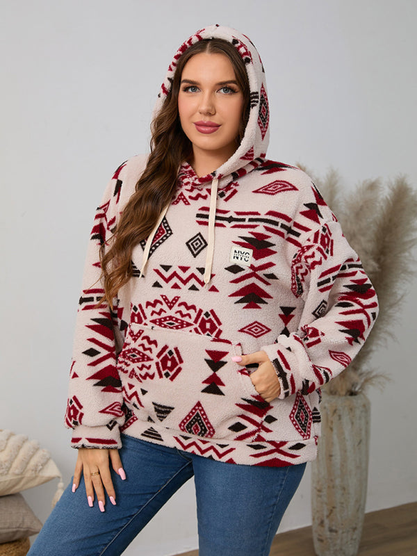 Fleece Hoodies - Cozy Plush Fleece Women's Hoodie
