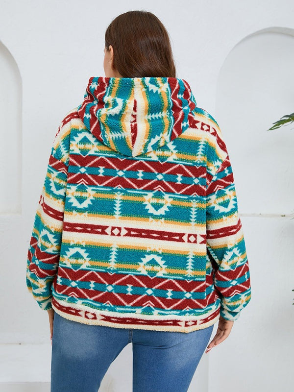 Fleece Hoodies - Cozy Plush Fleece Women's Hoodie