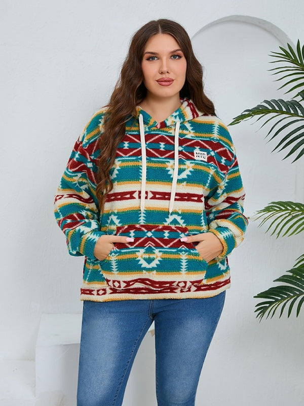 Fleece Hoodies - Cozy Plush Fleece Women's Hoodie