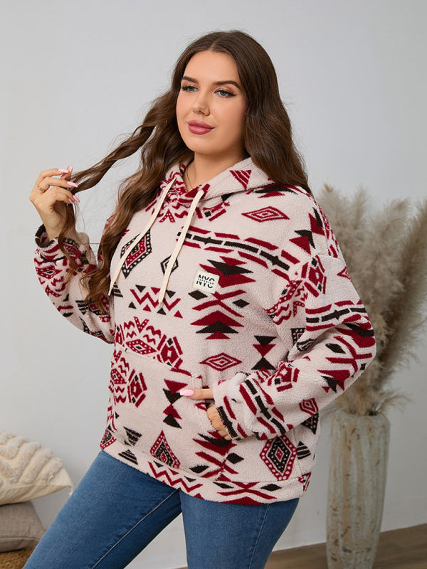 Fleece Hoodies - Cozy Plush Fleece Women's Hoodie