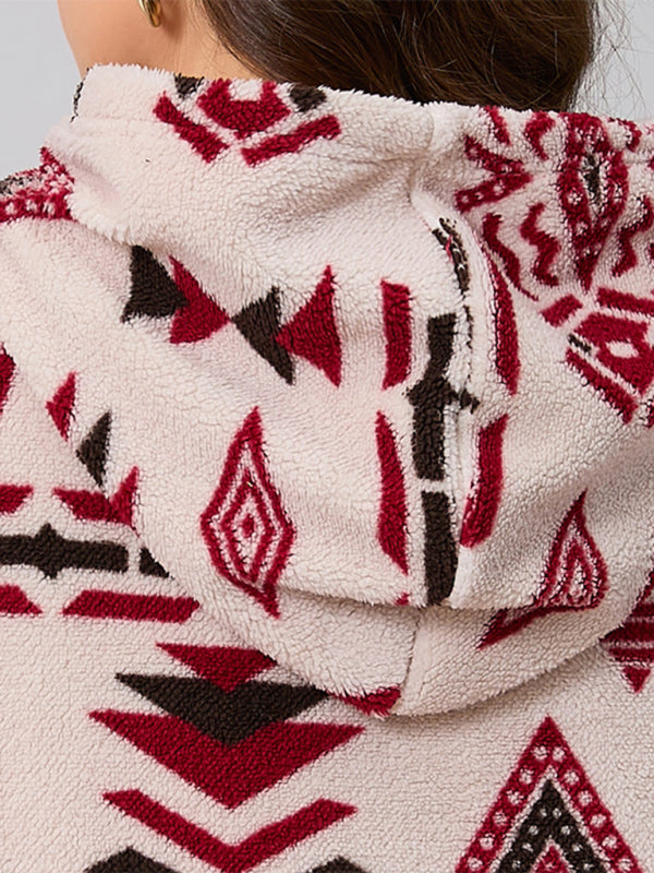 Fleece Hoodies - Cozy Plush Fleece Women's Hoodie