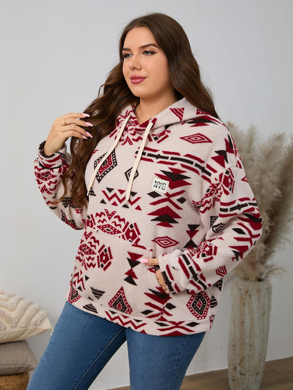 Fleece Hoodies - Cozy Plush Fleece Women's Hoodie