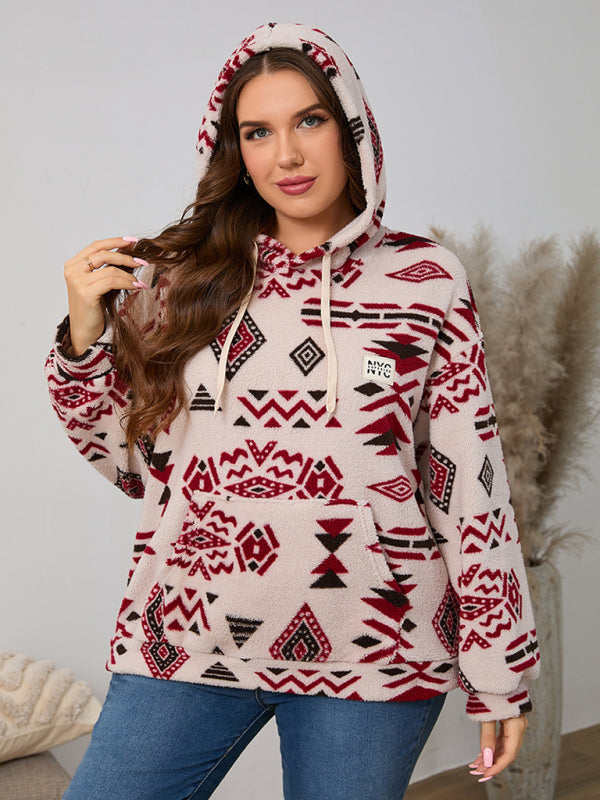 Fleece Hoodies - Cozy Plush Fleece Women's Hoodie