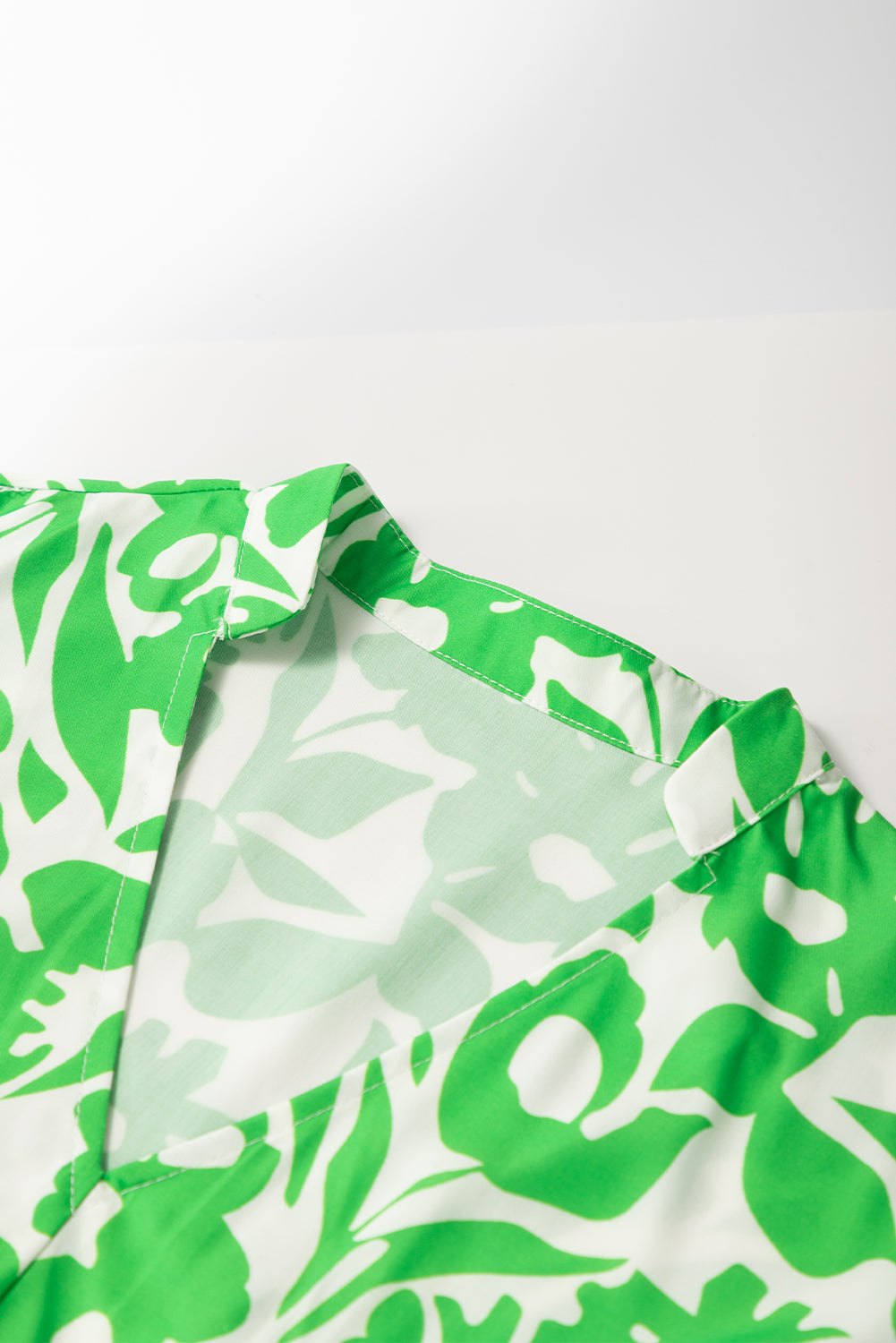 Floral Dresses - Green Floral Casual Summer Dress