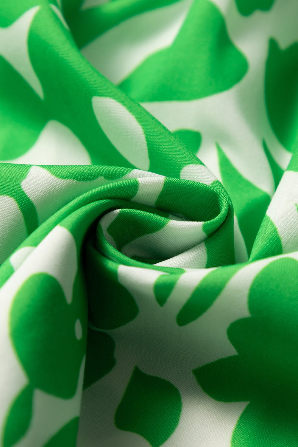 Floral Dresses - Green Floral Casual Summer Dress