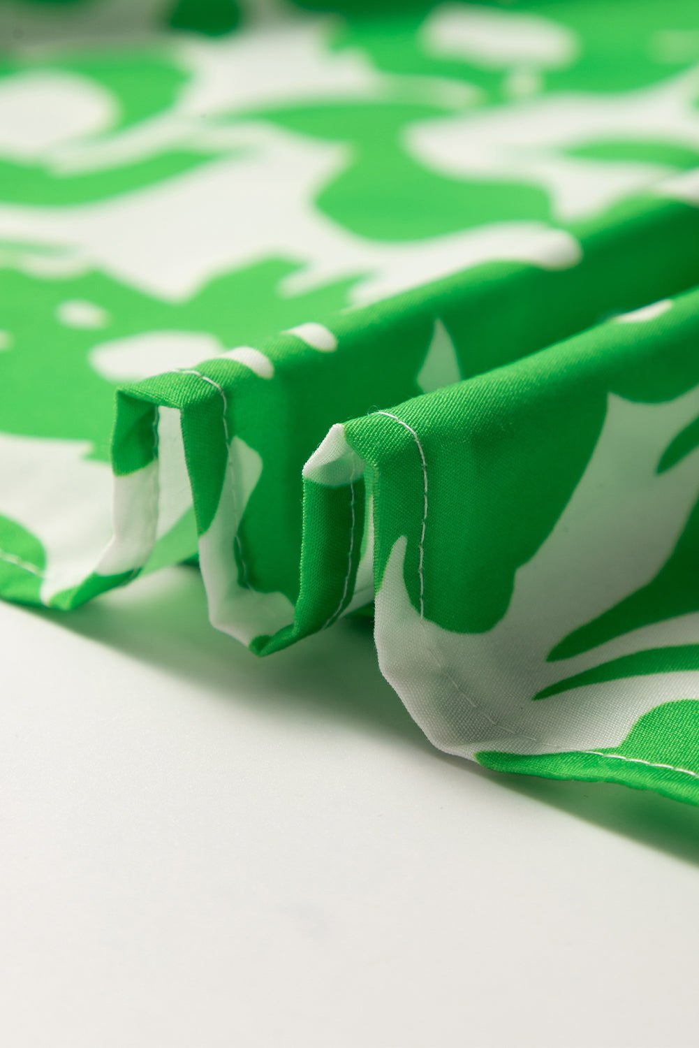 Floral Dresses - Green Floral Casual Summer Dress