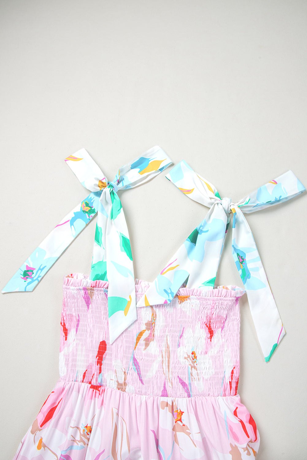 Floral Dresses - Floral Maxi Summer Dress for Women