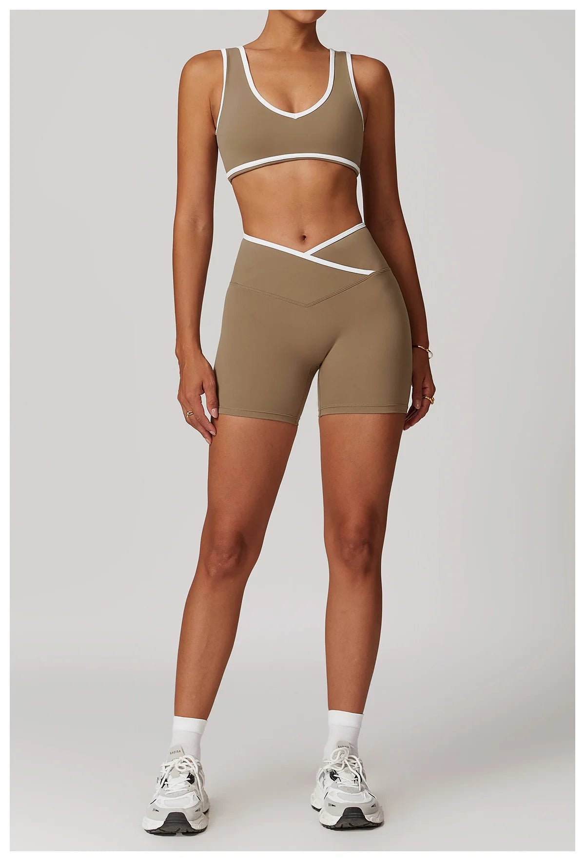 Gym Outfits - Quick-Dry Athletic Sets for Yoga 2 Piece Gym Style Outfit