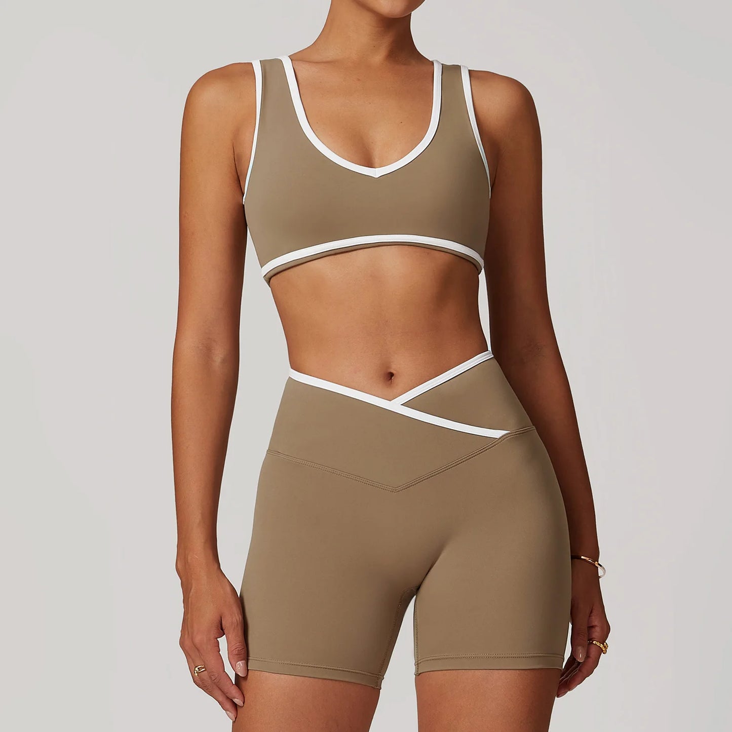Gym Outfits - Quick-Dry Athletic Sets for Yoga 2 Piece Gym Style Outfit