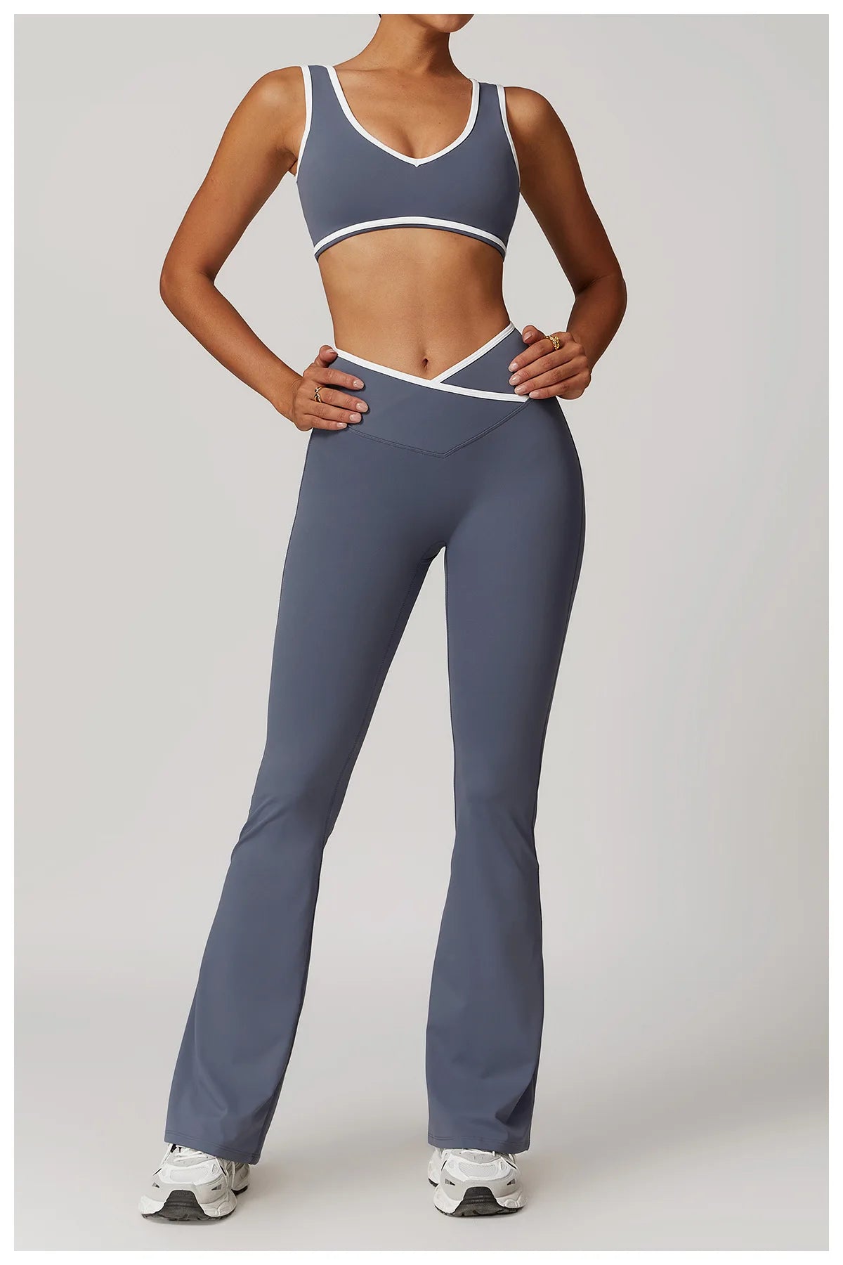 Gym Outfits - Quick-Dry Athletic Sets for Yoga 2 Piece Gym Style Outfit