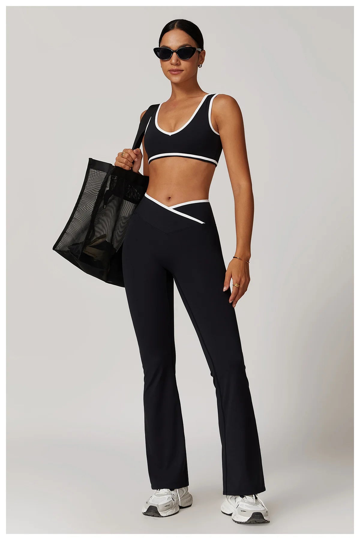 Gym Outfits - Quick-Dry Athletic Sets for Yoga 2 Piece Gym Style Outfit