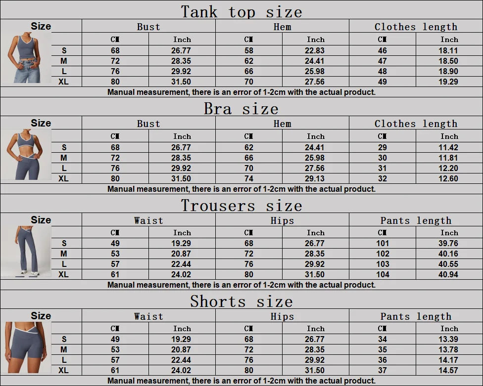 Gym Outfits - Quick-Dry Athletic Sets for Yoga 2 Piece Gym Style Outfit