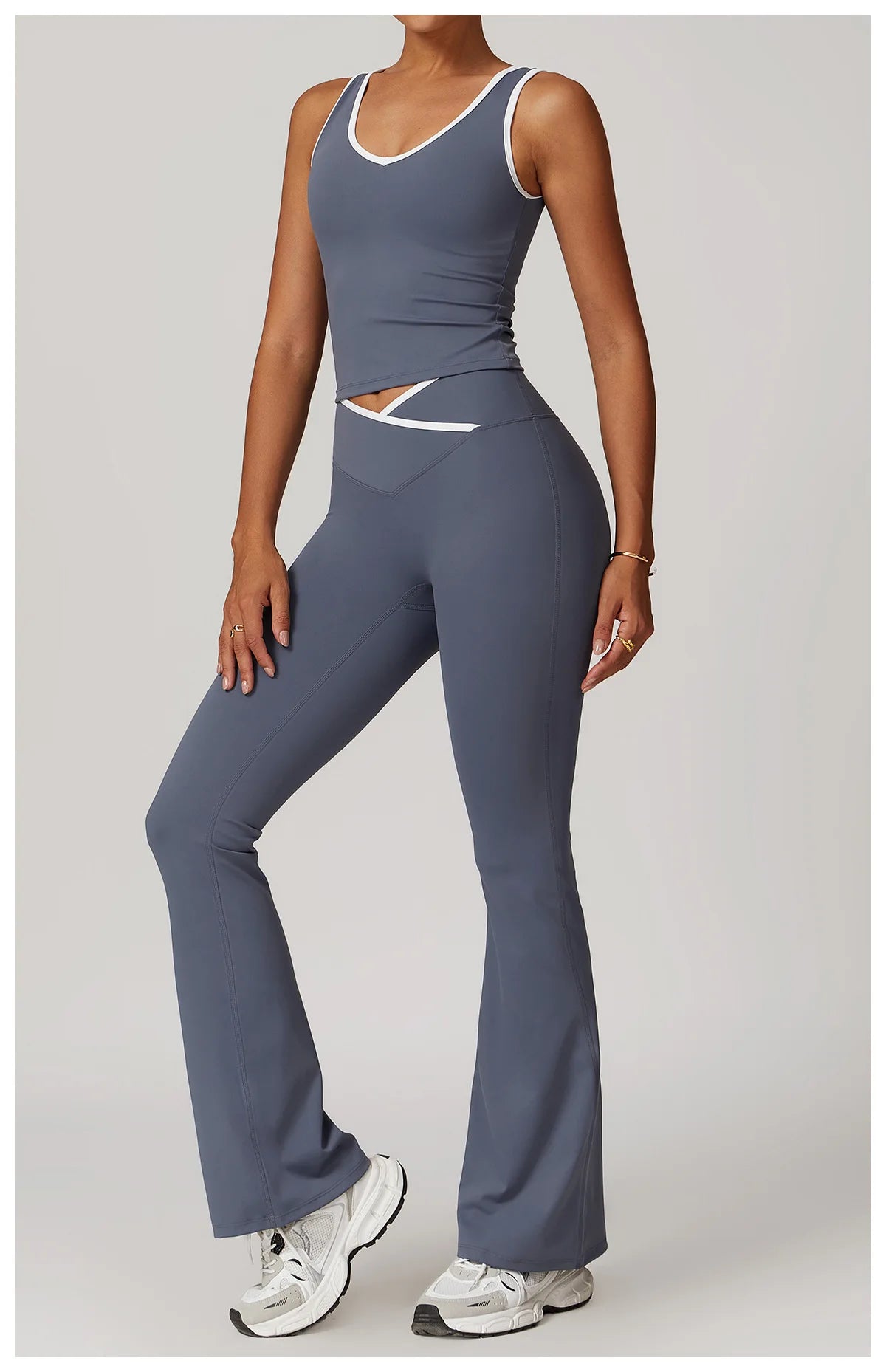 Gym Outfits - Quick-Dry Athletic Sets for Yoga 2 Piece Gym Style Outfit