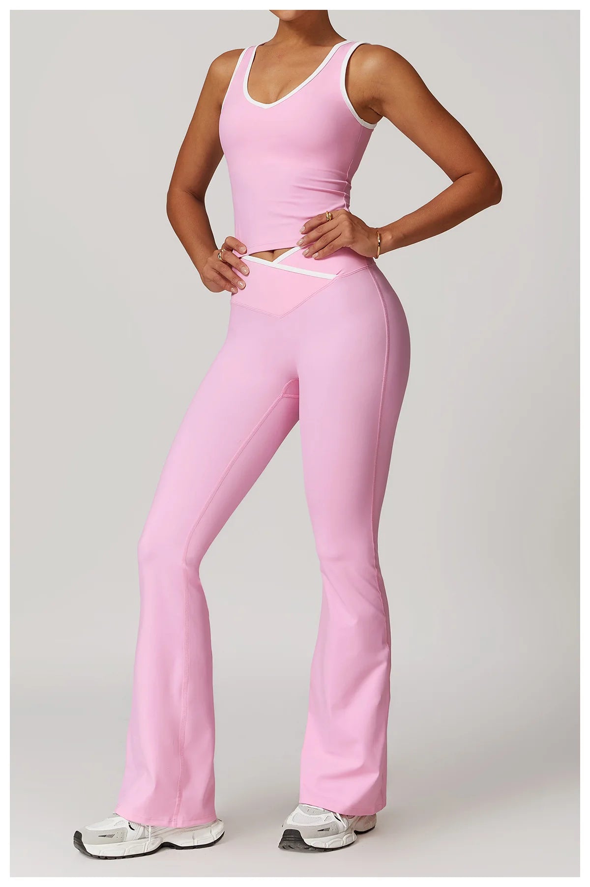 Gym Outfits - Quick-Dry Athletic Sets for Yoga 2 Piece Gym Style Outfit