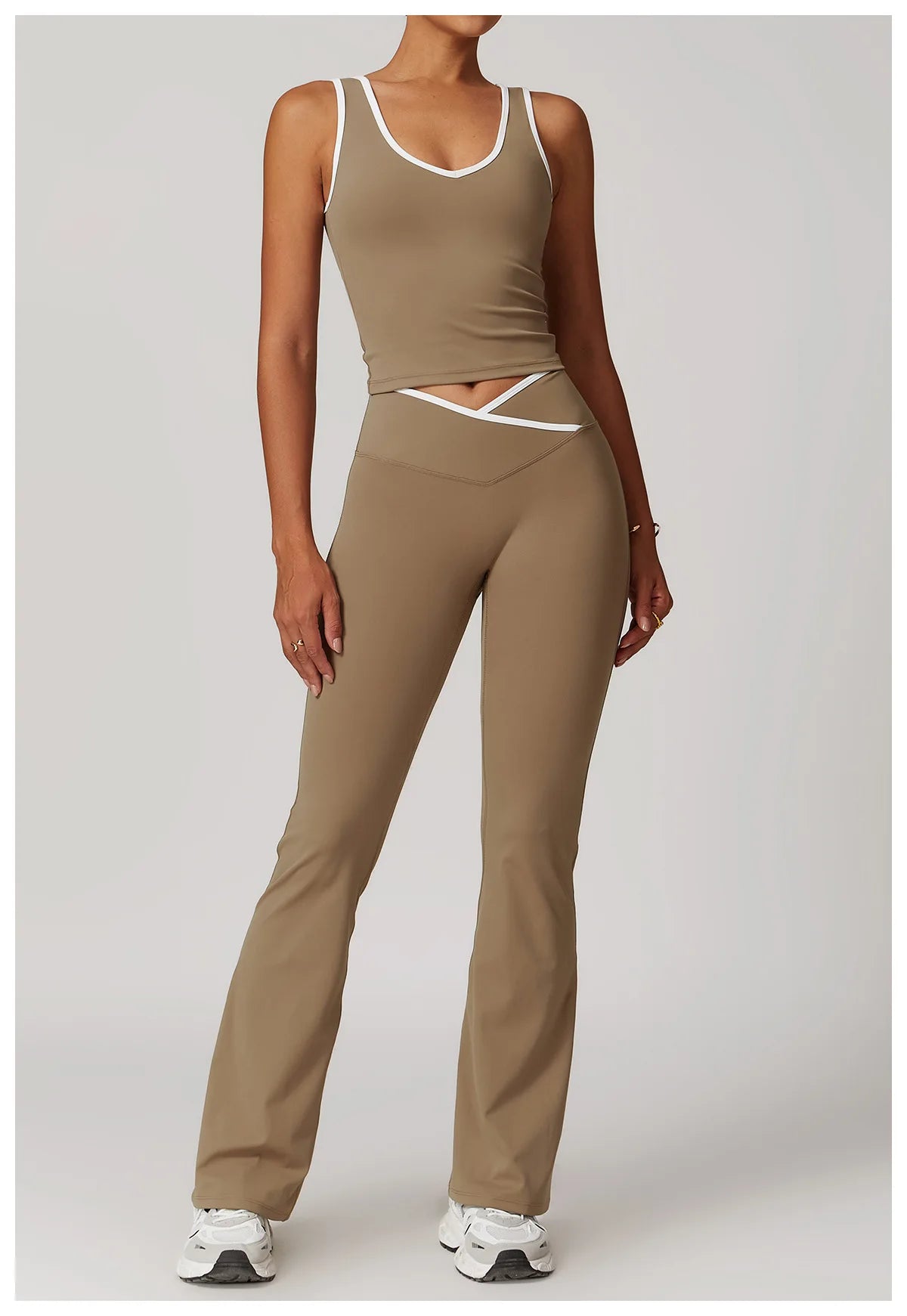 Gym Outfits - Quick-Dry Athletic Sets for Yoga 2 Piece Gym Style Outfit