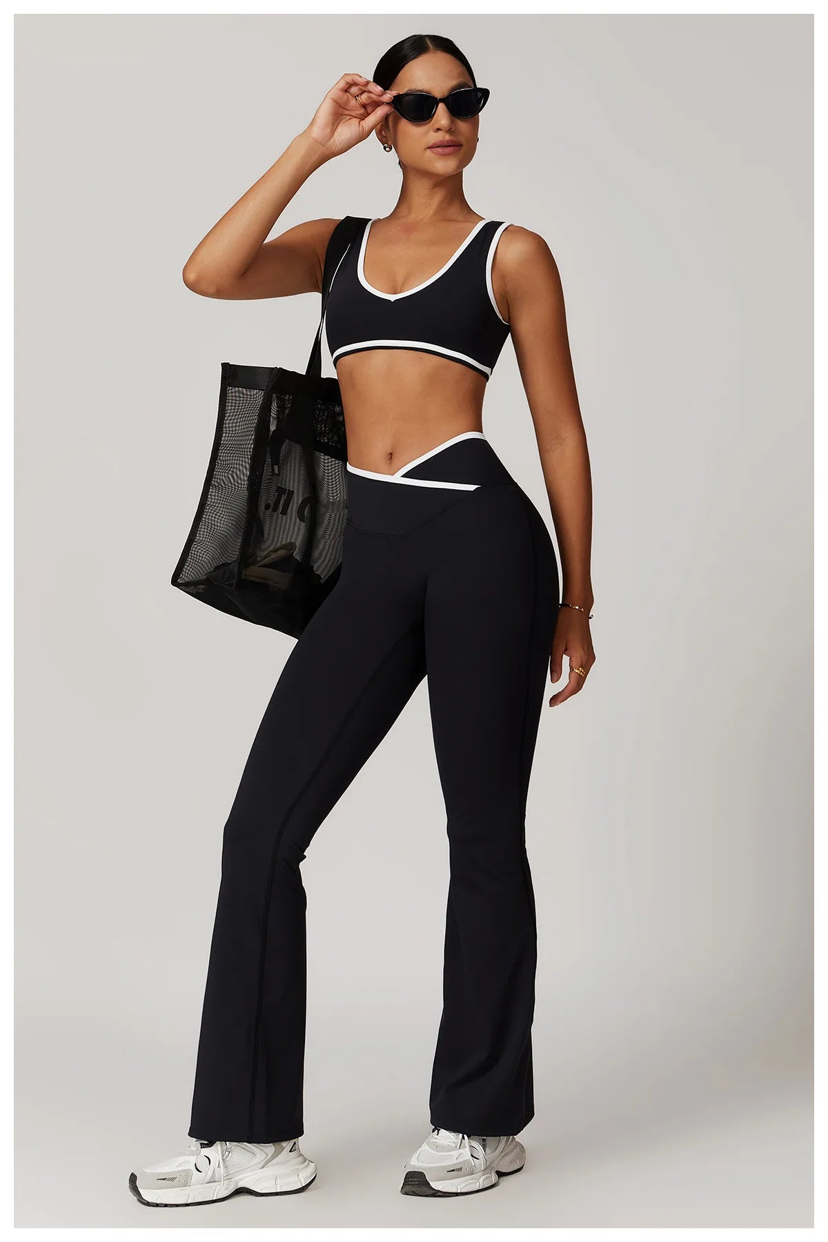 Gym Outfits - Quick-Dry Athletic Sets for Yoga 2 Piece Gym Style Outfit