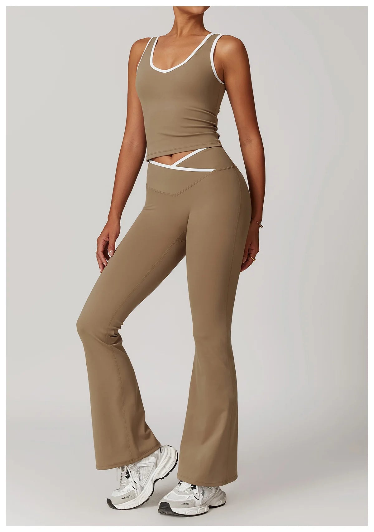 Gym Outfits - Quick-Dry Athletic Sets for Yoga 2 Piece Gym Style Outfit