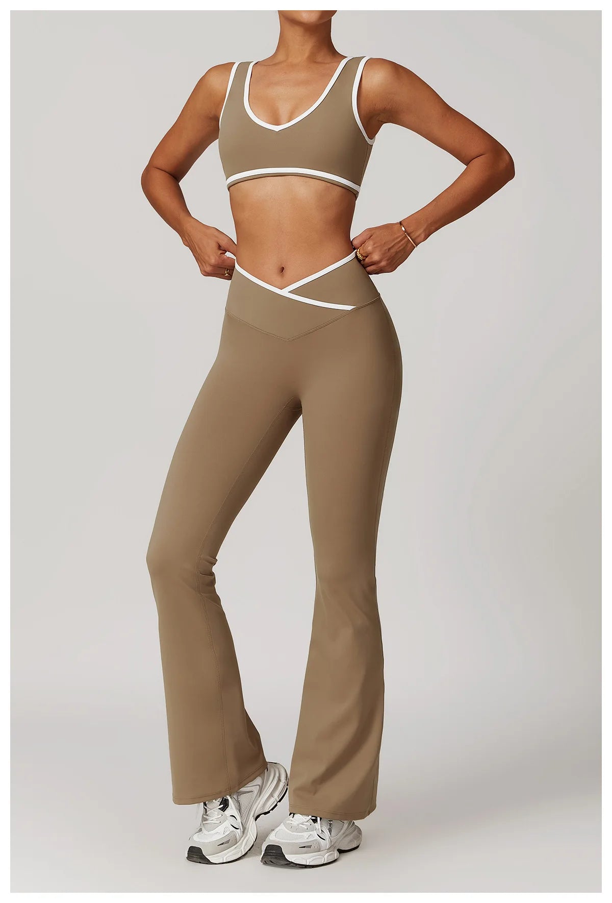Gym Outfits - Quick-Dry Athletic Sets for Yoga 2 Piece Gym Style Outfit