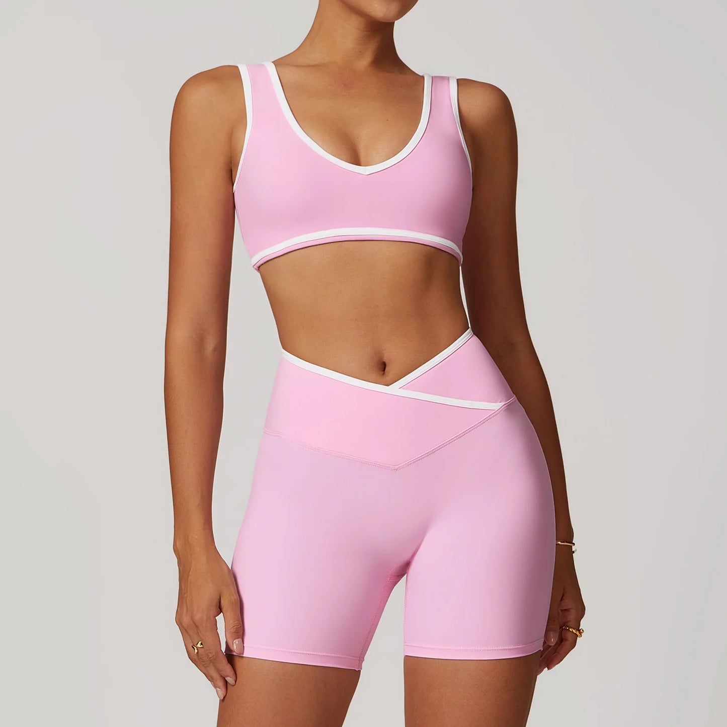 Gym Outfits - Quick-Dry Athletic Sets for Yoga 2 Piece Gym Style Outfit