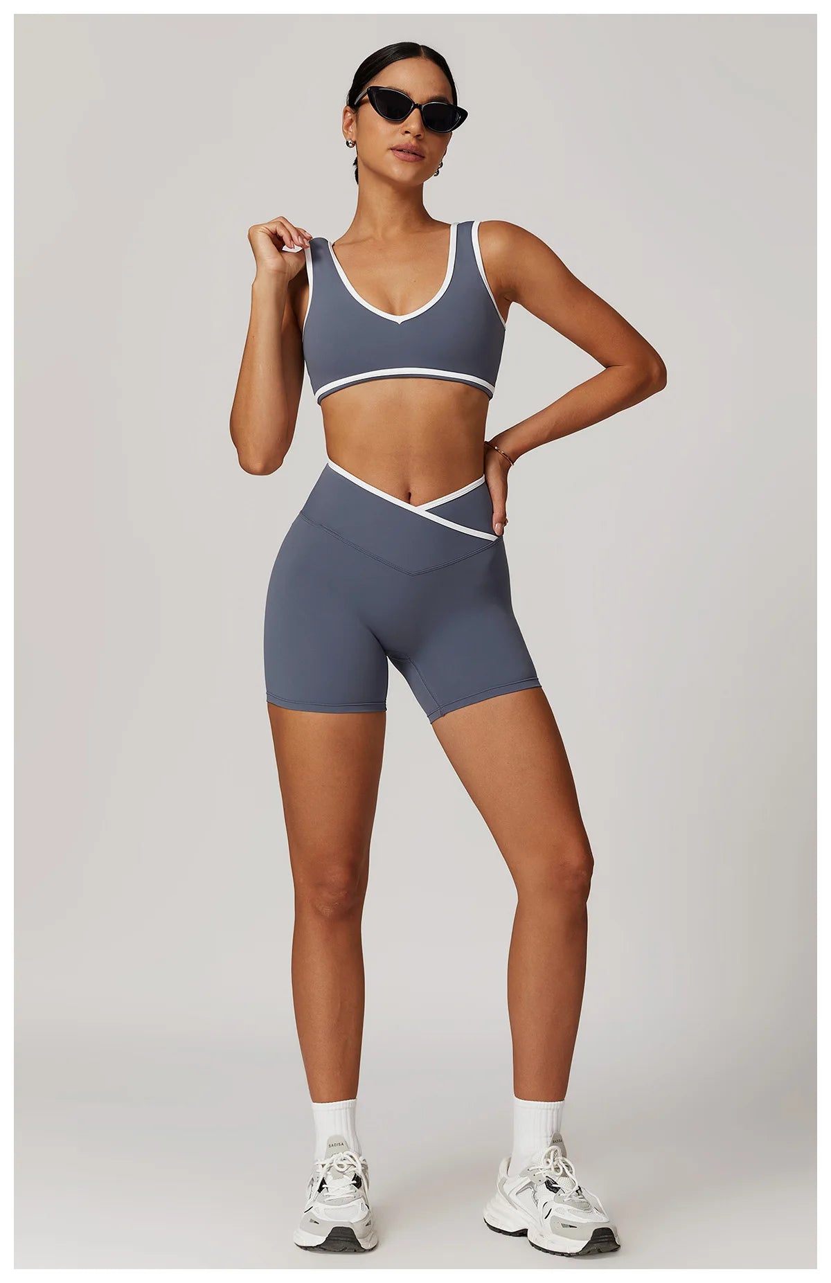 Gym Outfits - Quick-Dry Athletic Sets for Yoga 2 Piece Gym Style Outfit