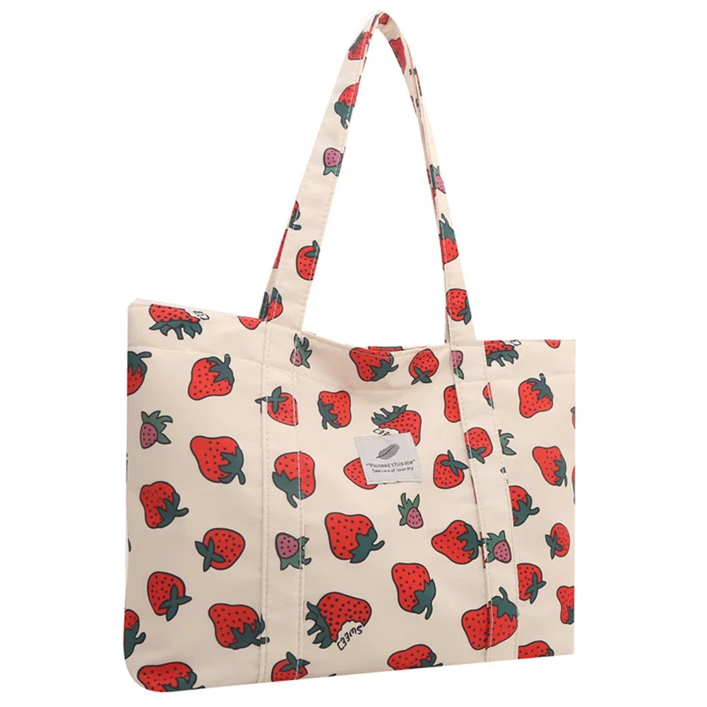 HandBags - Cherry Print Shoulder Bag