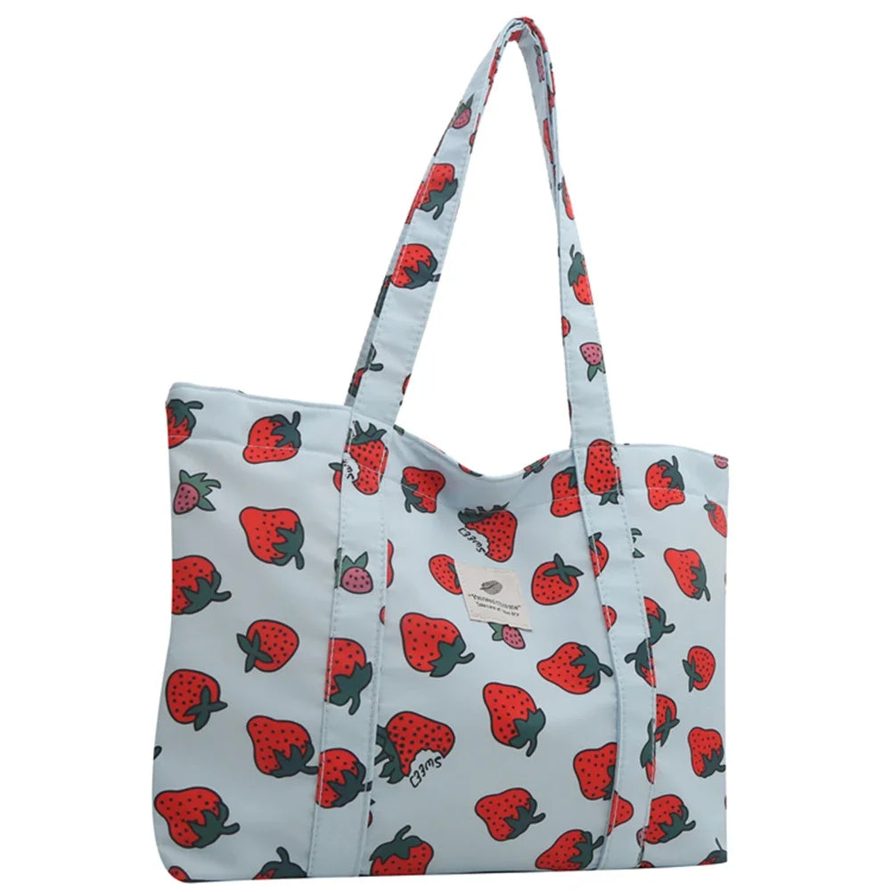 HandBags - Cherry Print Shoulder Bag