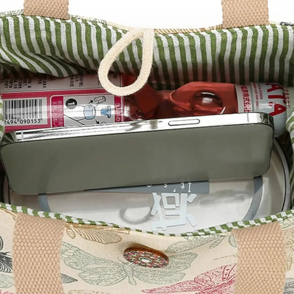 HandBags - Daily Butterfly Print Handbag | Versatile & Durable